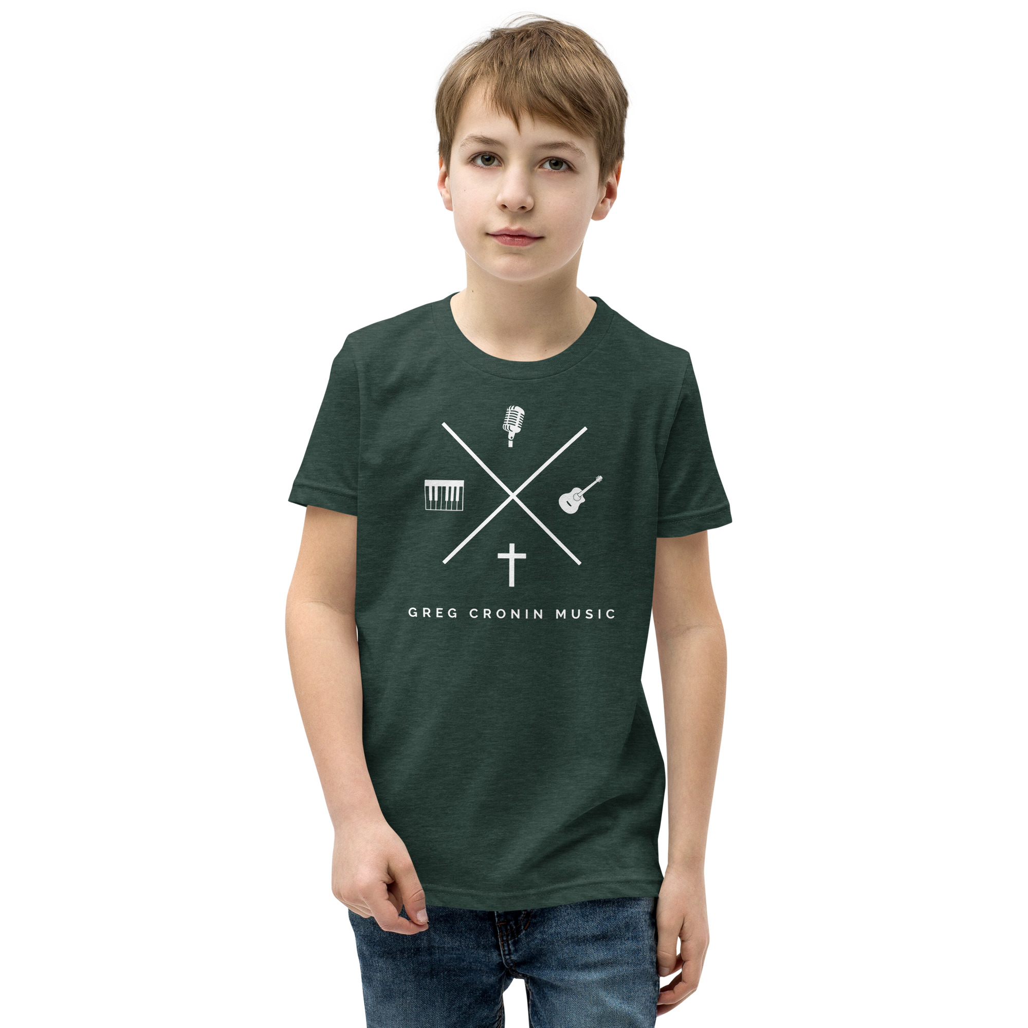 Greg Cronin Music Kids' T-Shirt - Image 25